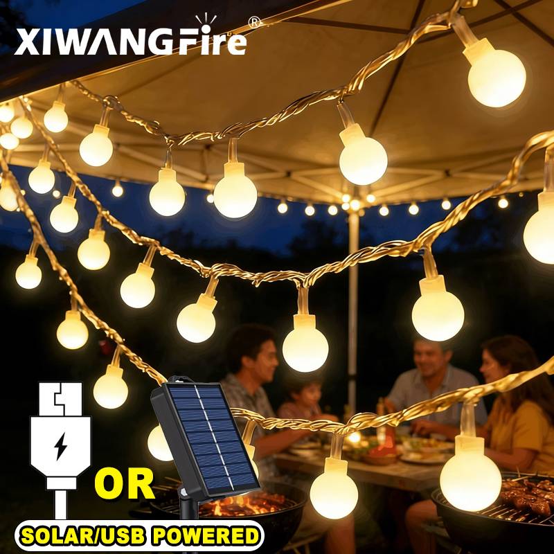 ไฟประดับโซลาร์เซลล์/USB/แบตเตอ - Solar Garden Light บทวิจารณ์และราคา