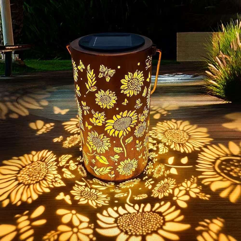 ไฟดอกทานตะวัน แสงเงา ไฟกันน้ำก - Solar Garden Light บทวิจารณ์และราคา
