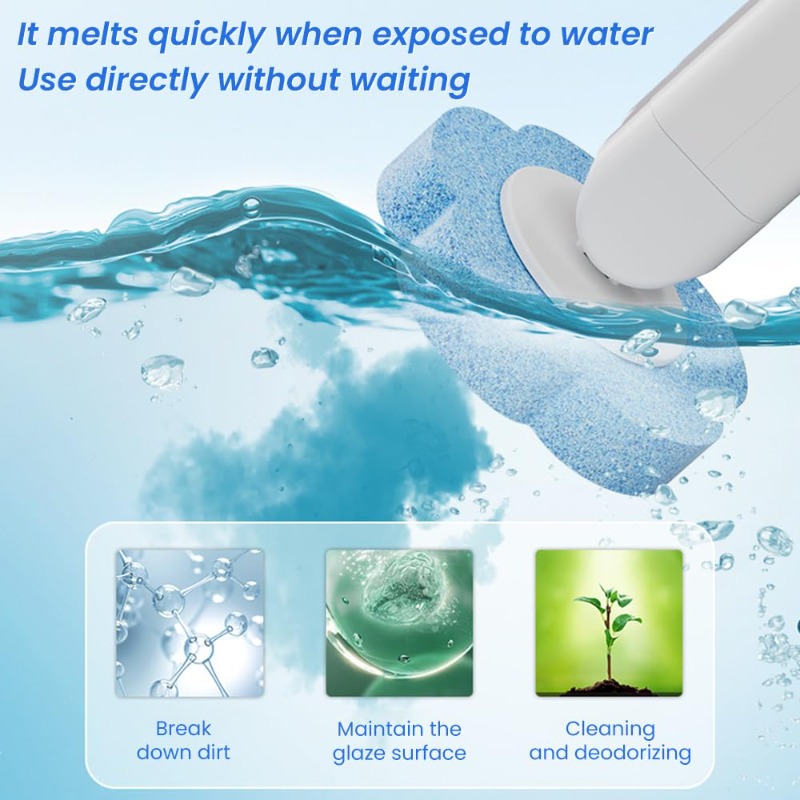 แปรงทำความสะอาดห้องน้ำแบบใช้แล - Eco Sponge บทวิจารณ์และราคา