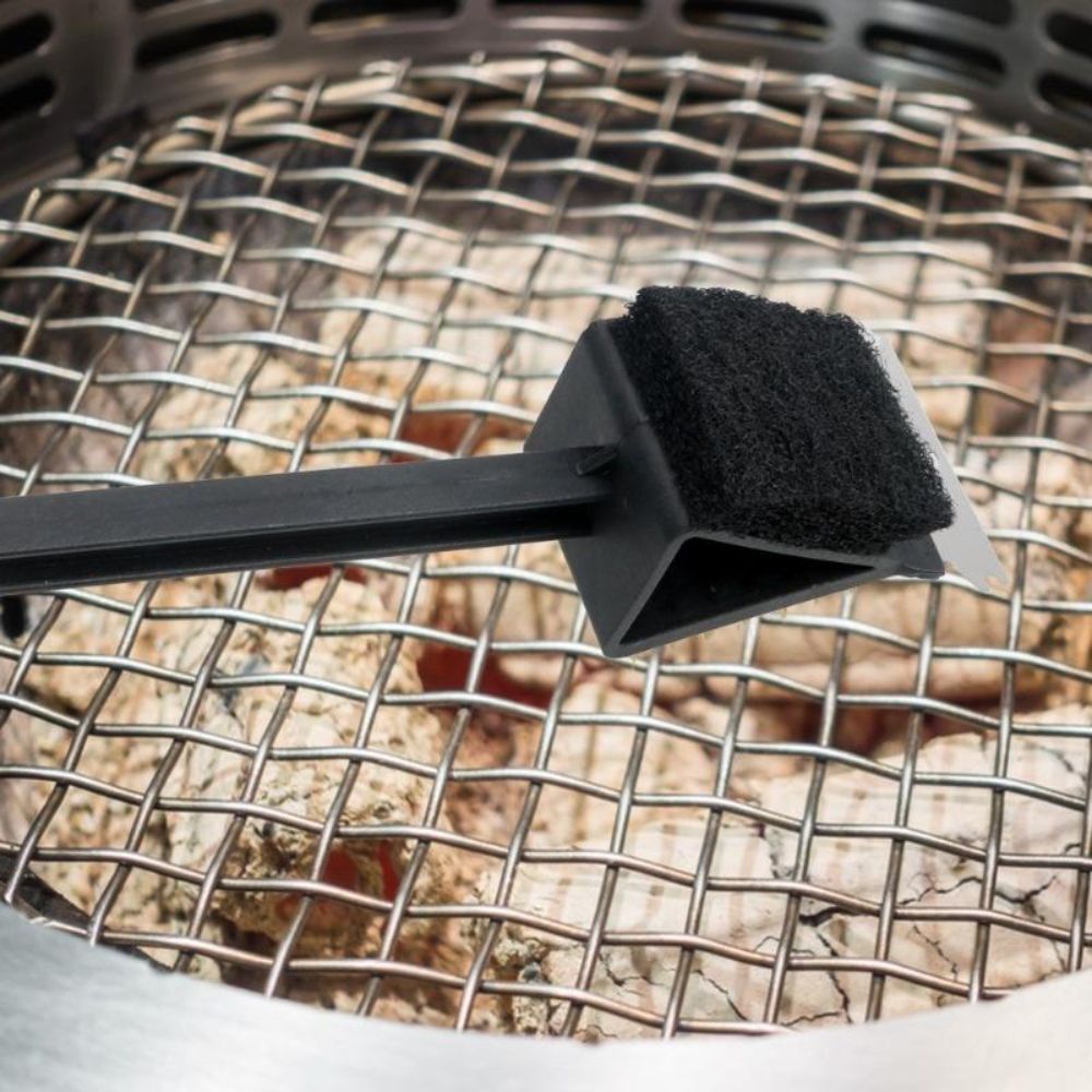 แปรงทำความสะอาดบาร์บีคิวด้ามยา - Eco Sponge บทวิจารณ์และราคา