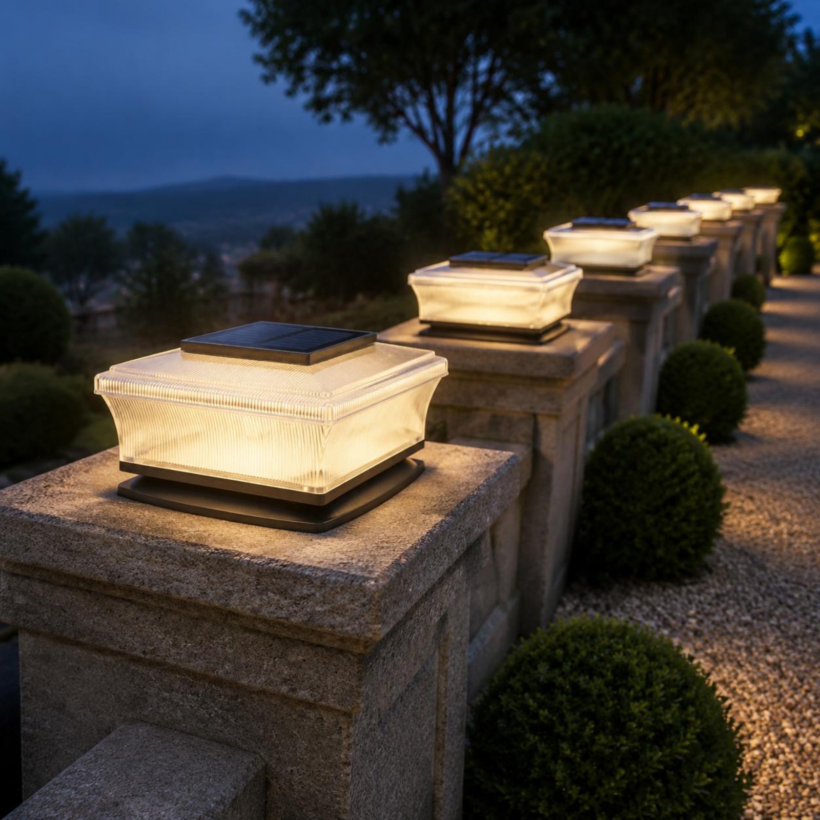 ไฟเสาโซลาร์เซลล์ไร้สาย รูปทรงส - Solar Garden Light บทวิจารณ์และราคา