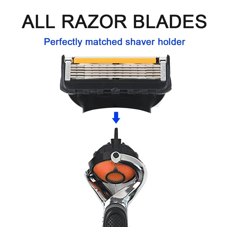 ใบมีดนิรภัยแบบเปลี่ยนได้ 5 ชั้ - Safety Razor Handle บทวิจารณ์และราคา