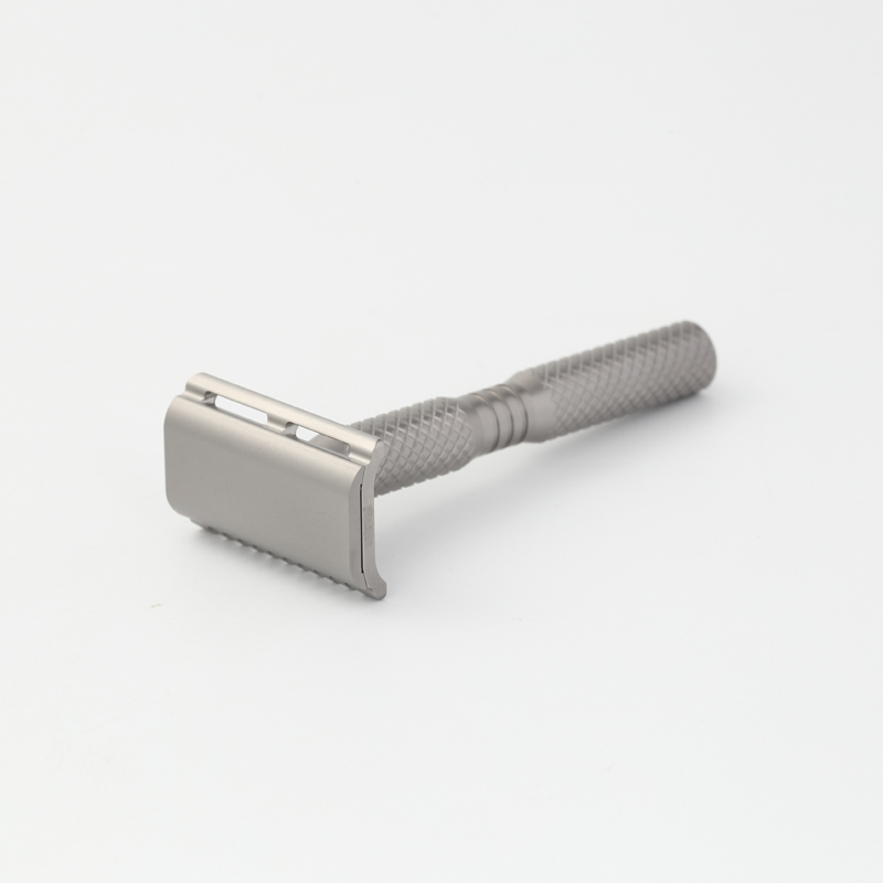 มีดโกนนิรภัยน้ำหนักเบาทำจากไทเ - Safety Razor Handle บทวิจารณ์และราคา