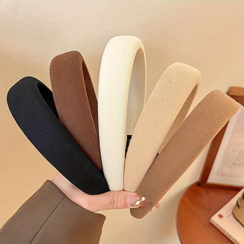 ที่คาดผมฟองน้ำสีพื้นแบบเรียบง่ - Eco Sponge บทวิจารณ์และราคา